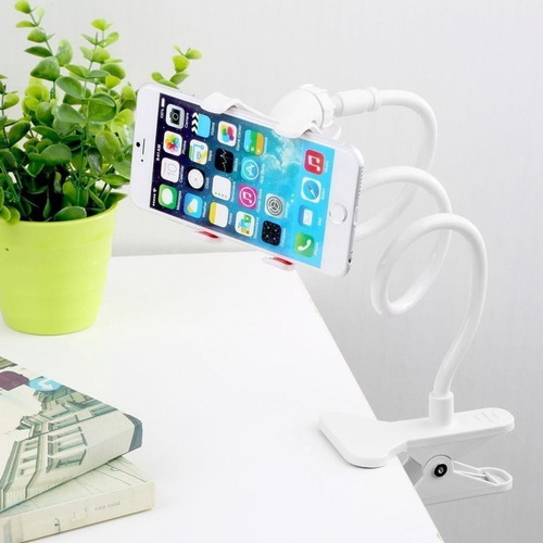 Imagen 3 de 5 de Soporte Para Celular De Brazo Flexible Pinza Ajustable