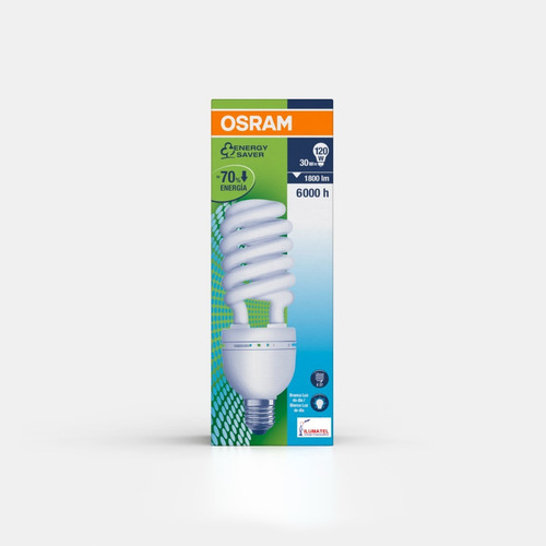 Osram - Fluorescente Compacta Twist 30w 127v 6500k E27