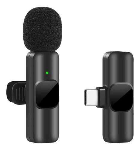 Micrófono Lavalier Inalámbrico, Mini Micrófono De Audio Port