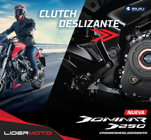 Bajaj Dominar 250 Lidermoto Cuotas Sin Interés