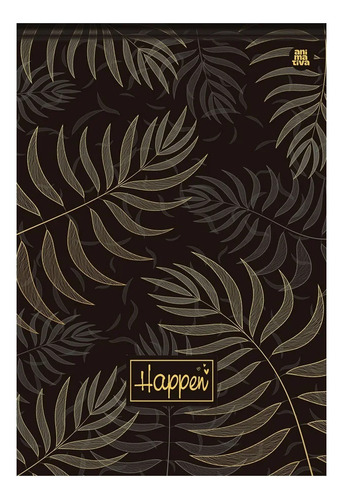 Caderno Bloco De Anotações Agenda 80 Folhas Vertical Happen Cor Capa3