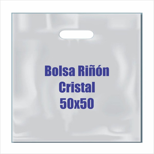 Bolsa Riñon Ad Transparente 50x50 - Pack X 100 Un.