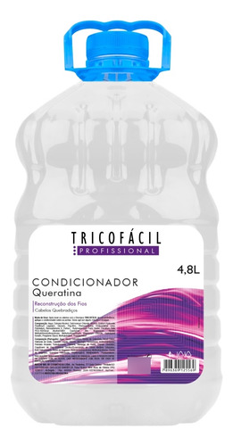 Shampoo E Condicionador De Queratina 4,8 Litros Tricofácil