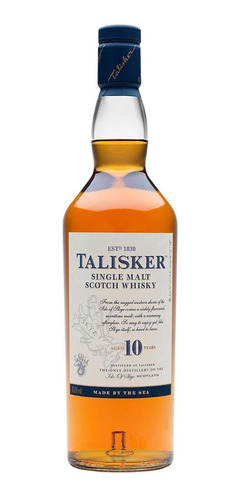 Paquete De 3 Whisky Talisker Single Malt 10 Años 750 Ml
