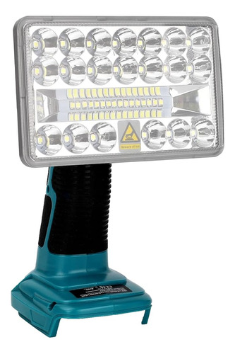 Luz De Trabajo Led Inalámbrica De 18w 2000lm Para Baterías D