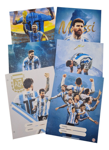 Separadores/caratula De Materias N°3 Messi Argentina 