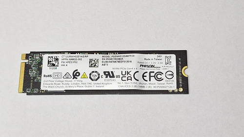 Disco Ssd M2 Pcie Phison 2400 512gb 2280 Nvme Oem