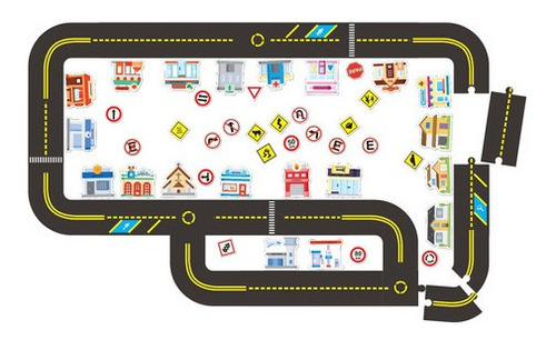 Pista De Carrinhos - Babebi