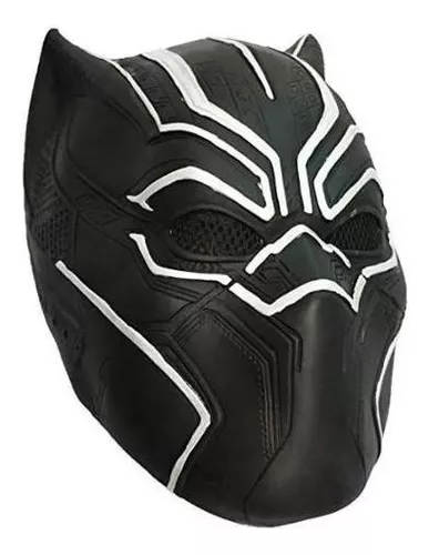 Mascara Completa Pantera Negra Panther Adulto Latex MACROOUTLET.