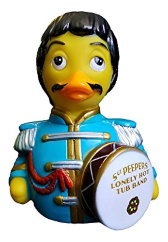 Celebriducks Sargent Peepers Lonely Hot Tub Band Rubber Duck