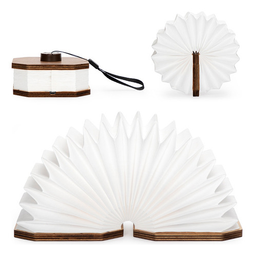 Lámpara Libro Artesanal Con Luz Led - ¡regalo Único! Personalizable + Usb Recargable Perfecta Para: Altar/buró/decoración Incluye Mensaje Para Cumpleaños/san Valentín