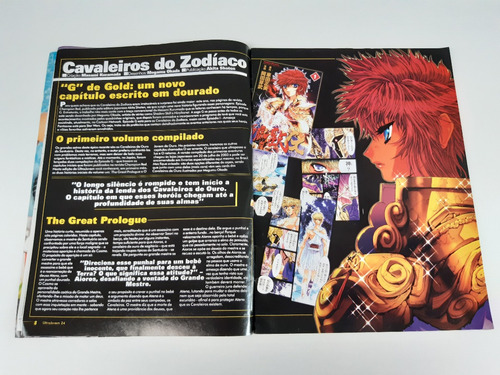 Imagem 4 de 10 de Revista Ultra Jovem Cavaleiros Do Zodíaco Naruto H249