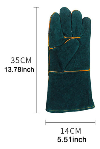 Guantes De Manejo De Mascotas 1 Parabilidad De 35cmx14cm