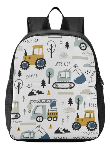 Mochila Senya Niños Pequeños, Mochila Infantil Camión Y 3 A