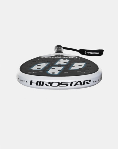 Pala De Padel Hirostar Alien Pro 24k Tolito (365g-380g) 2025 Negro/blanco