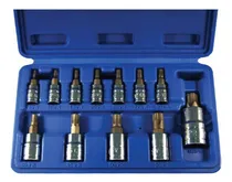 Comprar Juego De Llaves De Vaso De Seguridad Torx De 5 Puntas (12 Pi