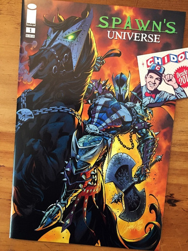 Comic - Spawn's Universe #1 Cover C Variant Scott Campbell