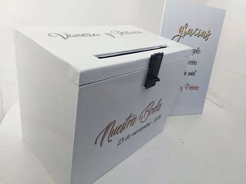 Imagen 4 de 10 de Urna Regalos Buzon Especial Bodas/ Casamientos
