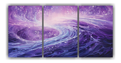 180x90cm Set 3 Pinturas Decorativas Protagonismo Hermoso