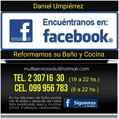 Imagen 10 de 10 de Reformas De Baños Cocinas- Desde Hace 20 Años