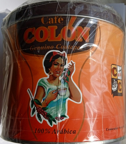 Cafe Colon Exportacion Lata De 1kg Olor Y Sabor Exclusivo