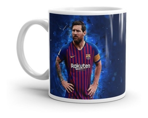 Taza Lionel Messi Fc Barcelona #18