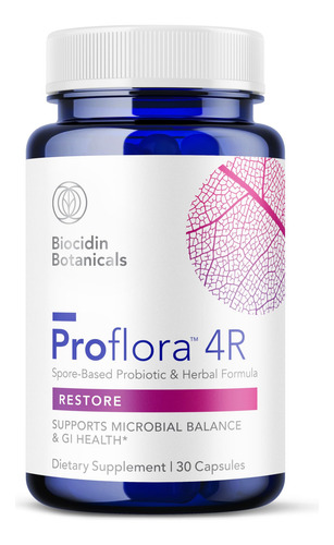 Probiotic Bio-botanical Research Biocidin Proflora 4r 30 Cáp