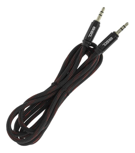 Cable Aux Ds18 Miniplug A Miniplug 3.5mm Mallado 1.8m Hq 6ft