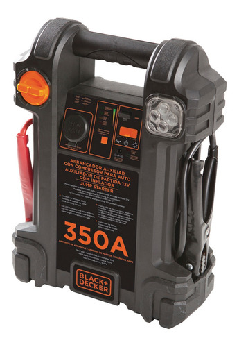 Auxiliar De Partida 350a 12v Com Compressor - Black & Decker