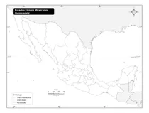 Comprar 100 Pzs Mapa Escolar De Republica Mexicana Modelo Sin Nombre