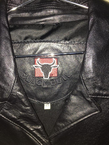 jaqueta de couro black bull