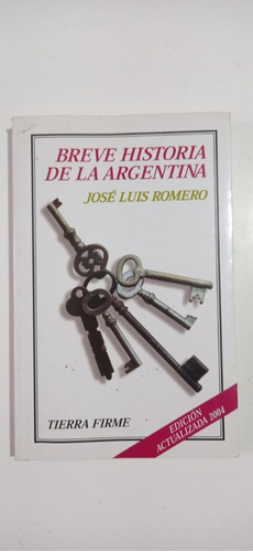 Breve Historia De La Argentina José Romero Fondo De Cultura