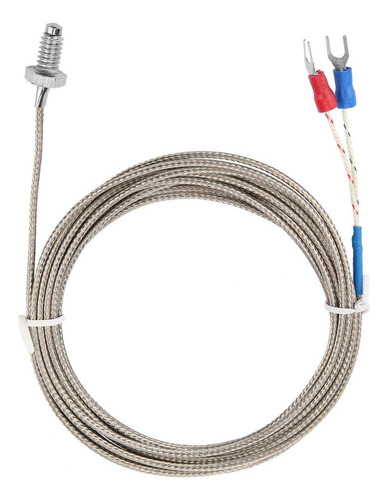 Sensor Termopar Tipo K Termocupla M6 0-400 Grados 2 Metros