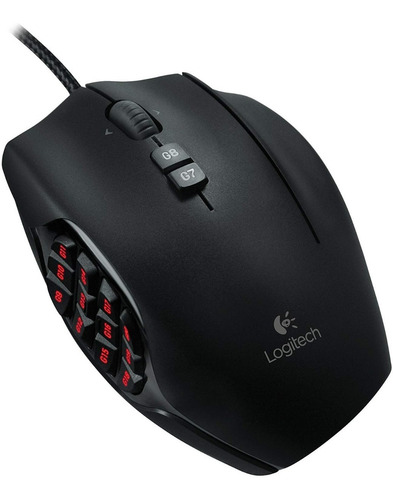 Mouse Logitech G600 Mmo Rgb Black