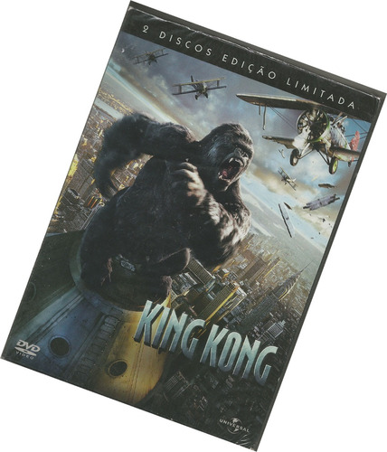 King Kong De Peter Jackson - Dvd Duplo Lacrado