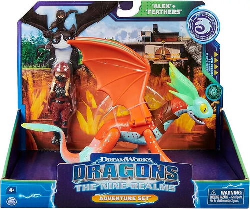 Dreamworks, Dragons The Nine Realms, Alex + Feathers