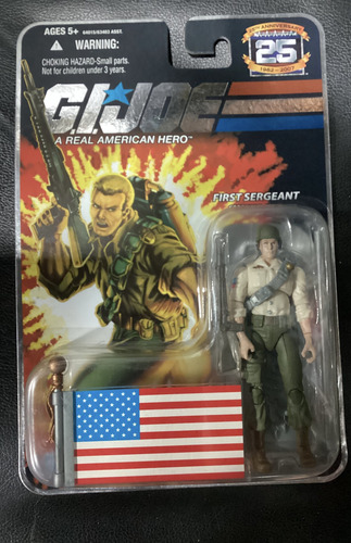 Figura G.i Joe Duke First Sargent 25 Aniversario (Usado)