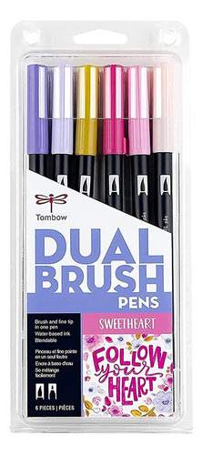 Tombow Rotuladores De Doble Pinpara Arte, Corazón, Retrat. Color Retrato