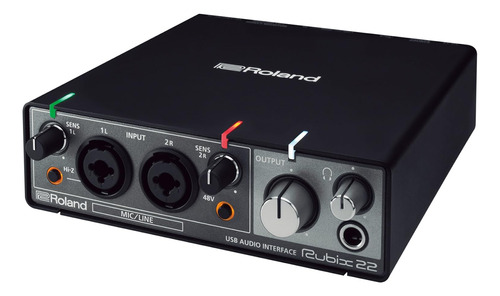 Roland Rubix 22 Interfaz De Audio Usb 2 In/2 Out (rubix22)