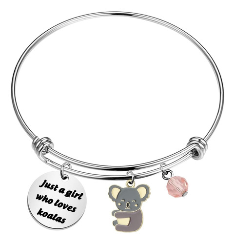 Bnql Koala Pulsera Lindo Koala Regalos Just A Girl Who Loves