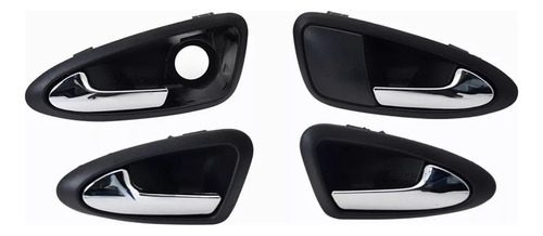 4pcs Manijas Juego Interiores Delanteras Para Seat Ibiza