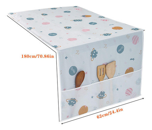 Funda Con Bolsillos Cubiertas De Congelador Para Parte Con B
