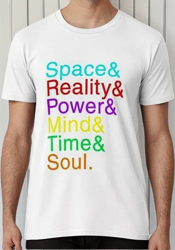Remera Infinity Gems Stones Helvetica Ampersand Algodon Prem