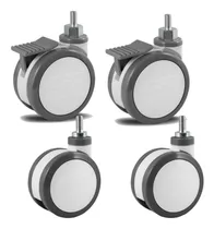Comprar 4 Rodizio Hospitalar 100 Mm Parafuso 2 C\u002Ffreio + 2 S\u002Ffreio
