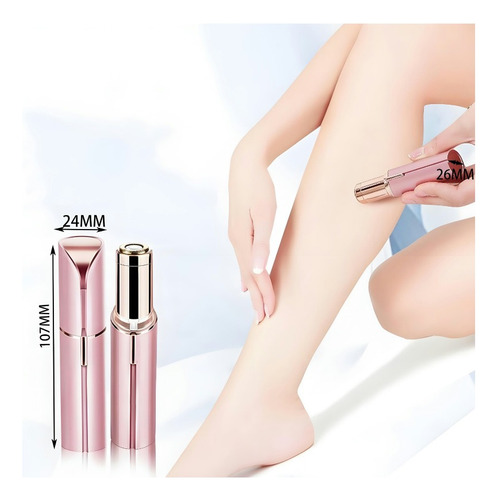 Depiladora Facial Mujer Recargable Indolora Con Cepillo