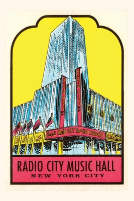 Libro Vintage Journal Radio City Music Hall, New York - F...