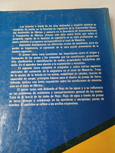 Mecánica De Suelos 1 Juárez Badillo- Rico Rodríguez (Usado)