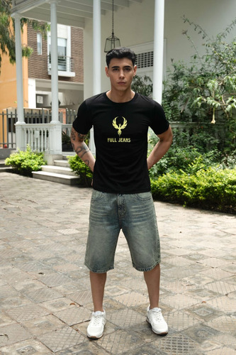 York Verdoso Focalizado Con Bigotes - Full Jeans