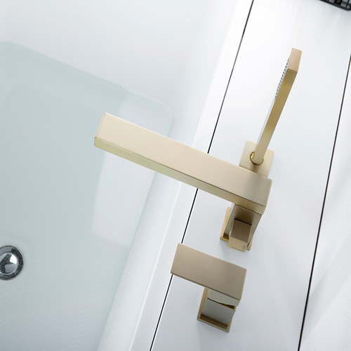 Grifo Para Bañera De Cascada Con Ducha De Mano, Juego Llave