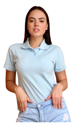 Camisas Polo Feminina Baratas Básica Piquet Uniformes Oferta